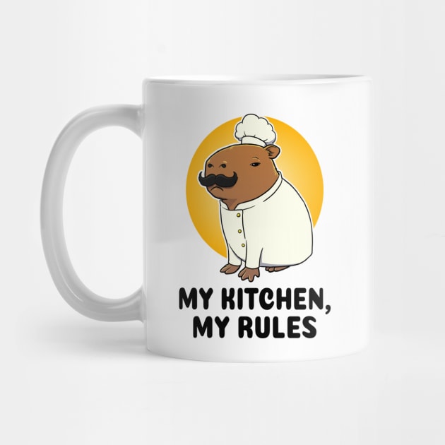 My Kitchen, My rules Capybara Chef by capydays